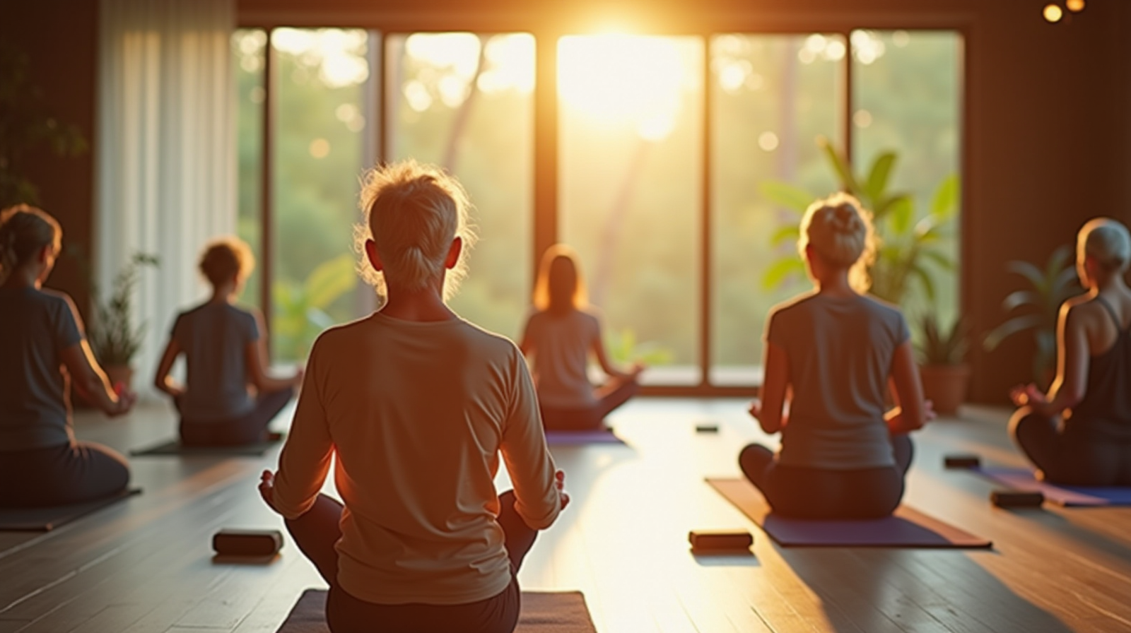 Зал для йоги